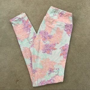 LuLaRoe Floral Leggings